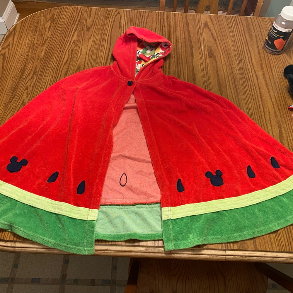 Disney Watermelon Hooded Towel